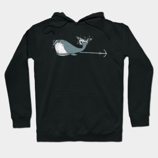 Whale splash Hoodie